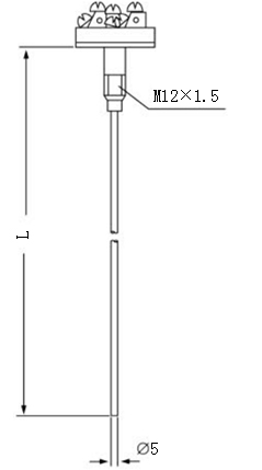 煙道、風(fēng)道熱電偶熱電偶感溫元件